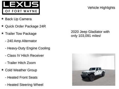 Used 2020 Jeep Gladiator Rubicon AWD/4WD image 8
