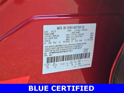 Certified 2023 Ford Edge Titanium image 37