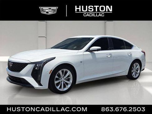 Certified 2025 Cadillac CT5 Premium Luxury w/ Sun And Sound Package RWD image 1