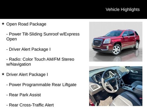 Used 2016 GMC Terrain SLT w/ Open Road Package FWD image 11