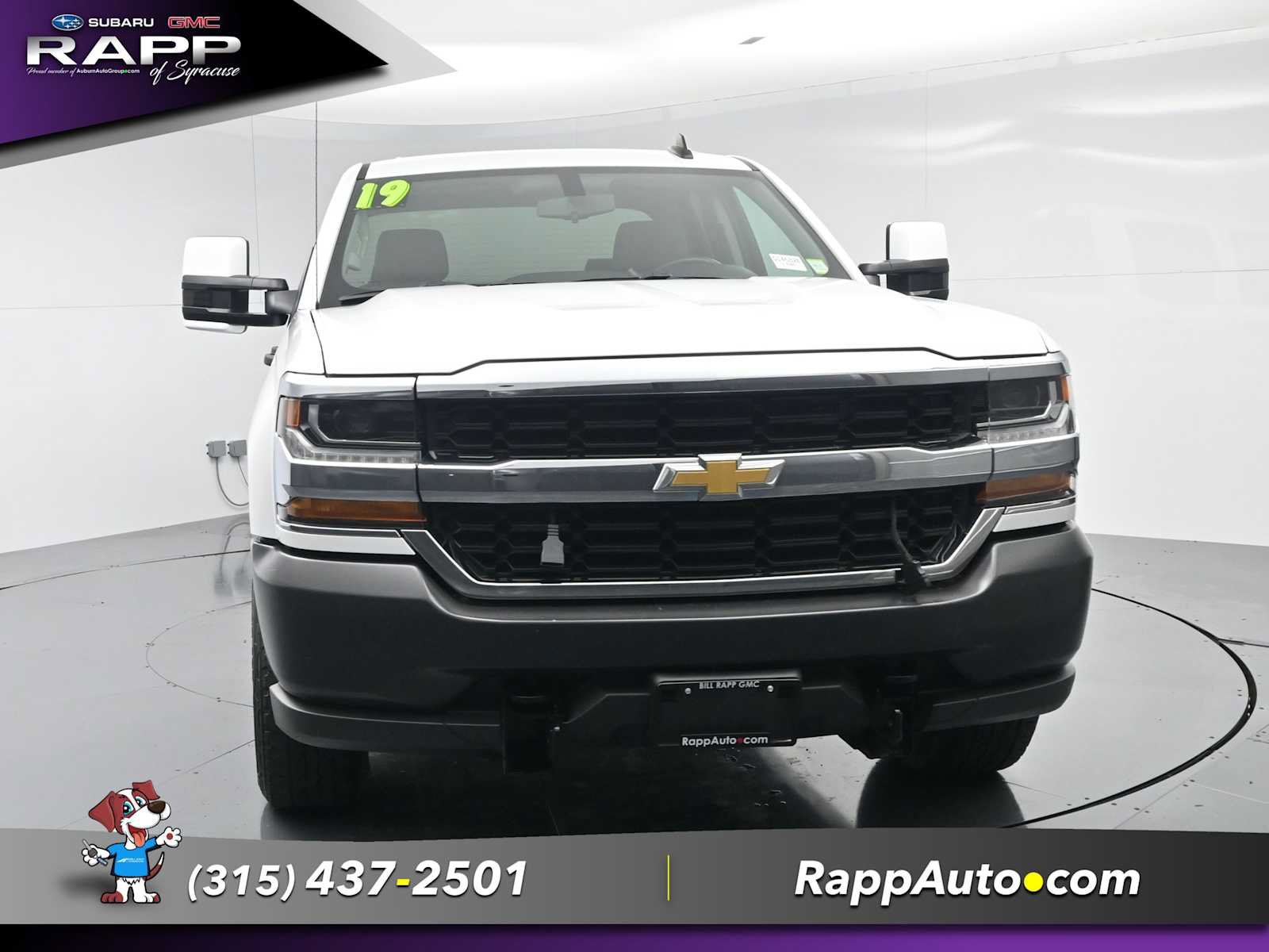 Used 2019 Chevrolet Silverado 1500 W/T w/ WT Convenience Package AWD/4WD image 3