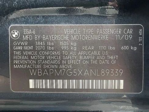 Used 2010 BMW 335i Sedan RWD image 15