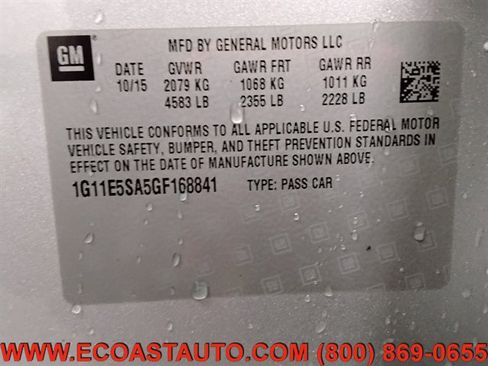 Used 2016 Chevrolet Malibu LTZ image 19