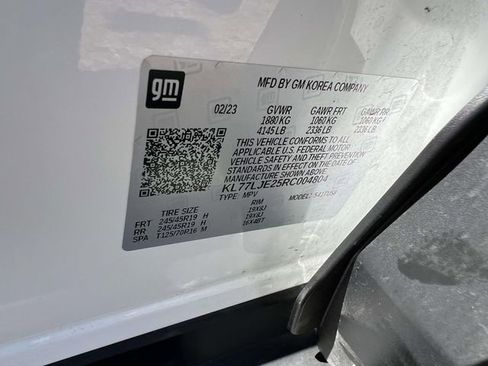 Certified 2024 Chevrolet Trax RS w/ Sunroof Package image 18