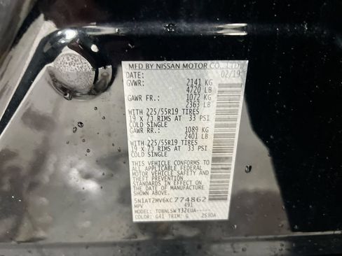 Used 2019 Nissan Rogue SL w/ Premium Package AWD/4WD image 29