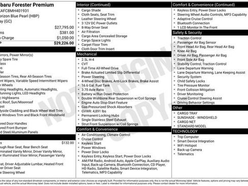 Used 2021 Subaru Forester Premium image 15