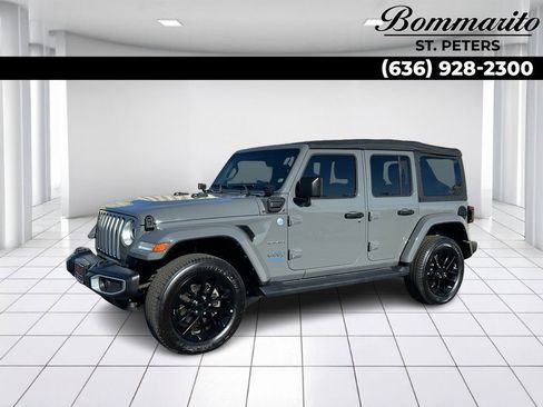 Used 2021 Jeep Wrangler Unlimited Sahara w/ Cold Weather Group image 1