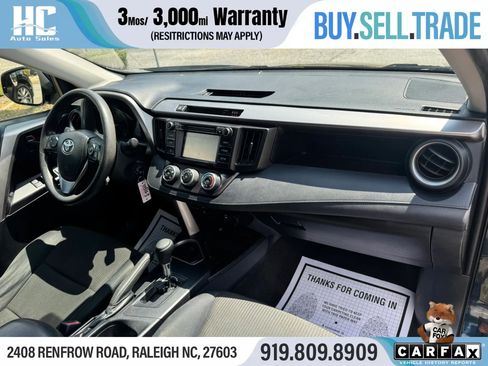 Used 2018 Toyota RAV4 LE w/ All Weather Liner Package AWD/4WD image 22