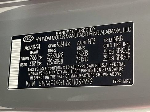 Used 2024 Hyundai Santa Fe SE FWD image 34