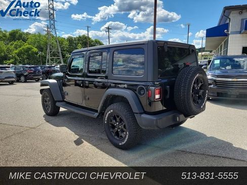 Used 2021 Jeep Wrangler Unlimited Sport AWD/4WD image 3