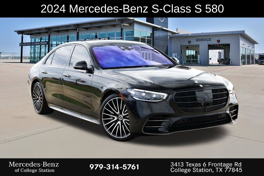 Used 2024 Mercedes-Benz S 580 4MATIC Sedan image 1