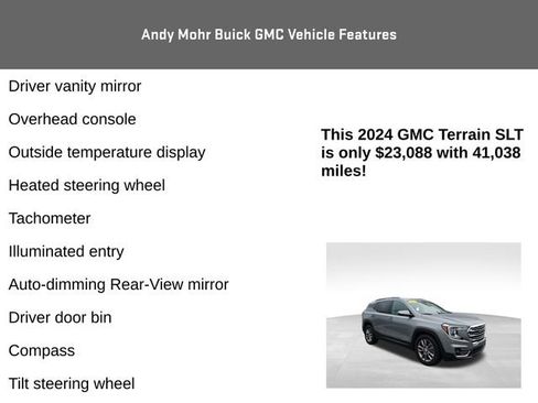 Used 2024 GMC Terrain SLT FWD image 16