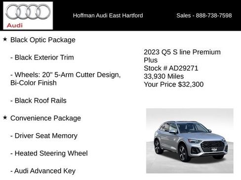 Certified 2023 Audi Q5 2.0T Premium Plus w/ Premium Plus Package AWD/4WD image 6