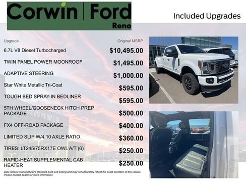 Used 2021 Ford F350 Platinum AWD/4WD image 8