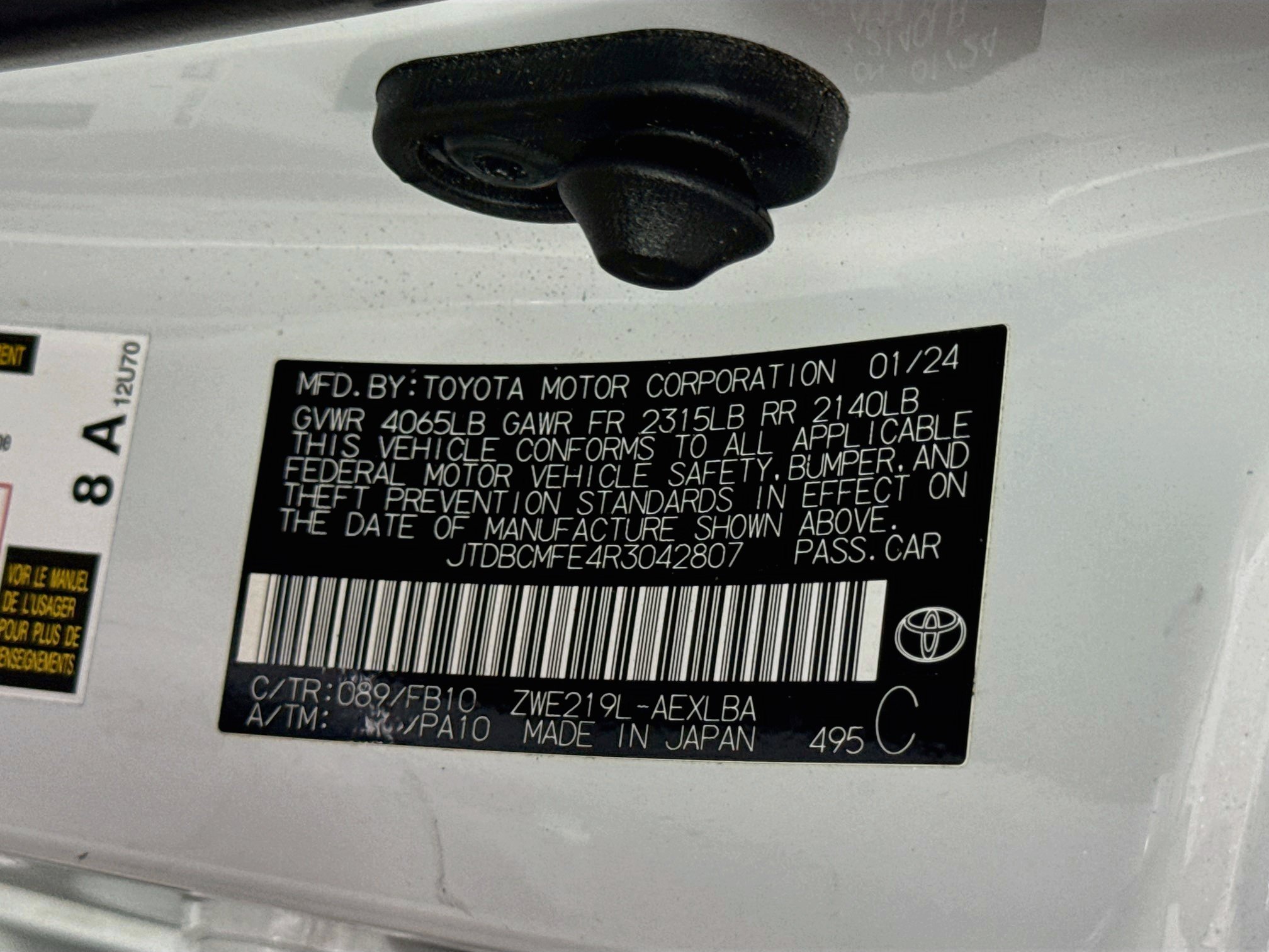 Certified 2024 Toyota Corolla LE FWD image 28