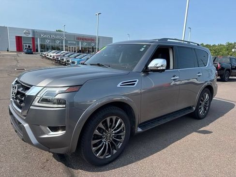 Certified 2024 Nissan Armada Platinum w/ Captain's Chairs Package AWD/4WD image 52