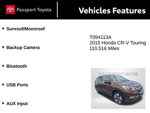 Used 2015 Honda CR-V Touring image 4