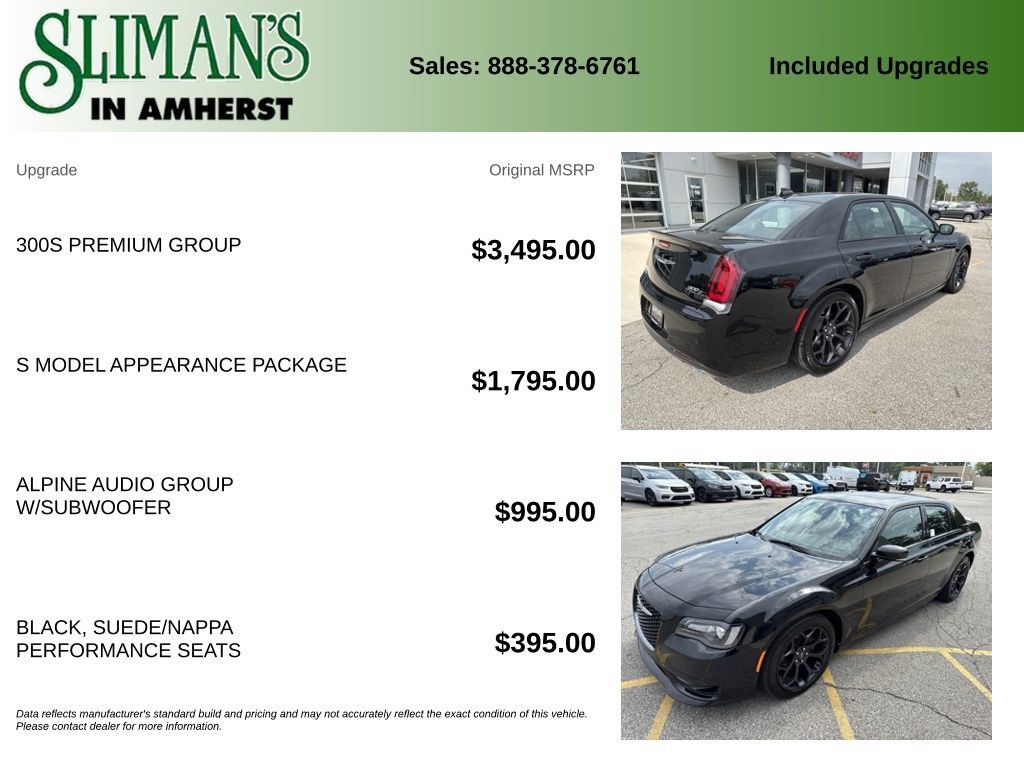 Used 2020 Chrysler 300 S w/ 300S Premium Group RWD image 11