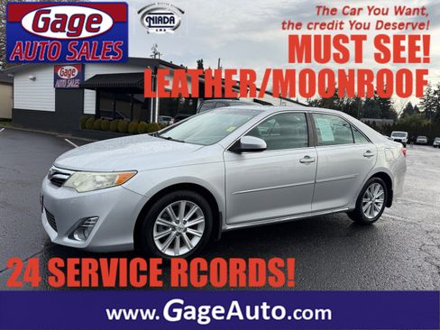 Used 2013 Toyota Camry XLE w/ Leather Pkg image 1