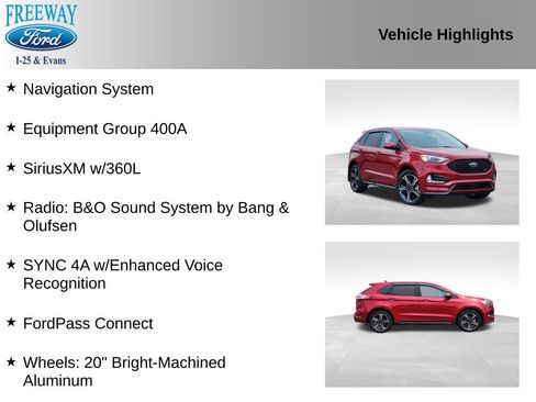 Used 2023 Ford Edge ST AWD/4WD image 2