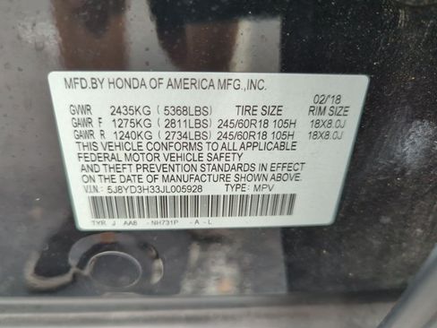 Used 2018 Acura MDX FWD image 15