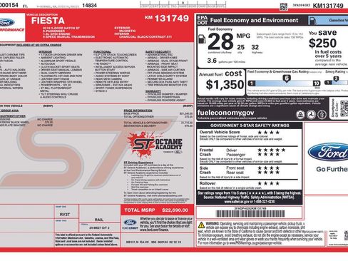 Used 2019 Ford Fiesta ST image 34