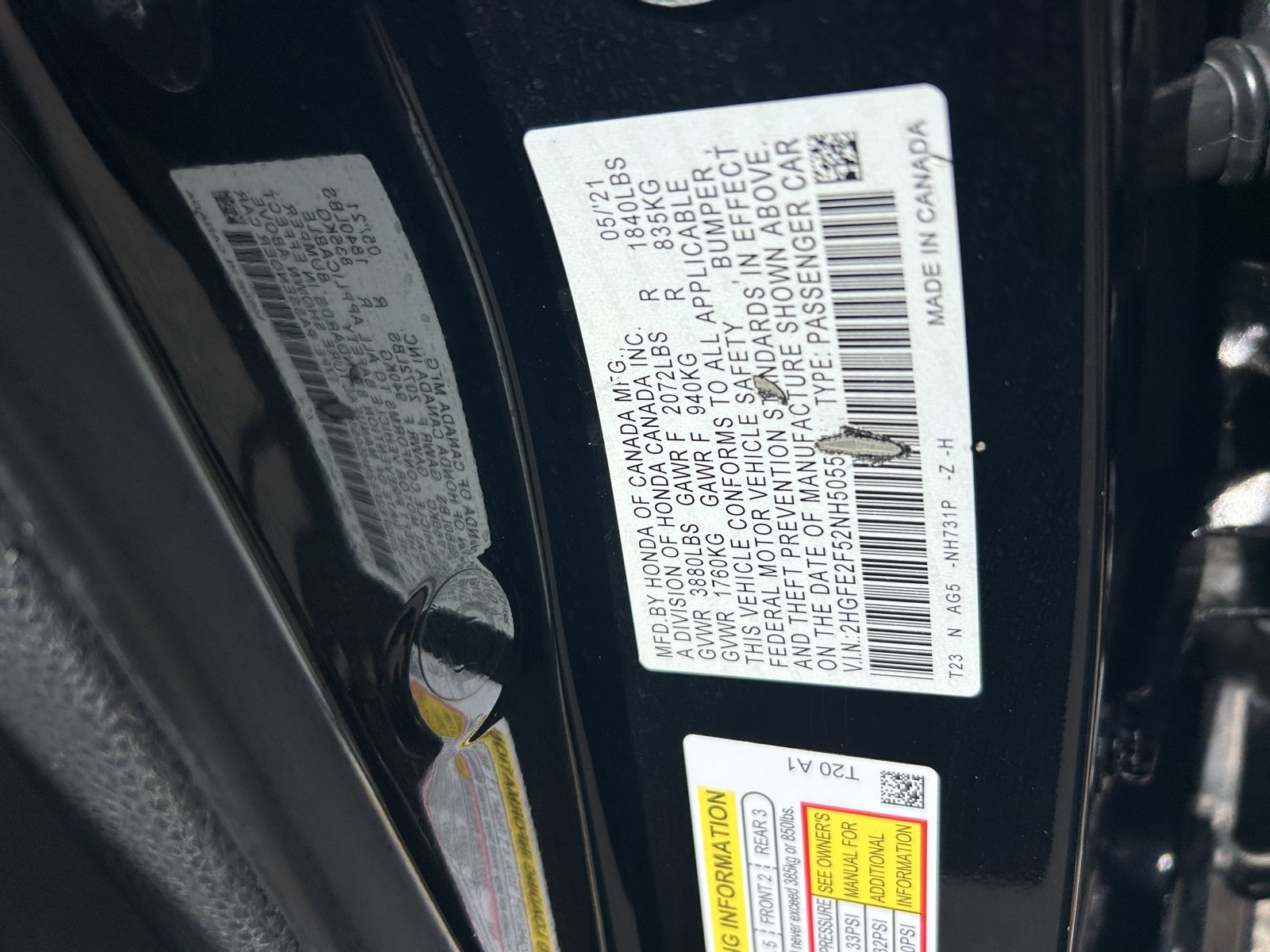 Used 2022 Honda Civic Sport image 20
