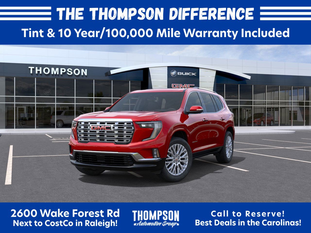 New 2026 GMC Acadia Denali w/ Super Cruise Package FWD image 8