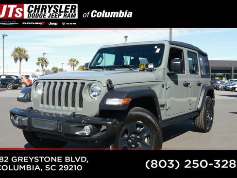 Certified 2023 Jeep Wrangler Sport image 1