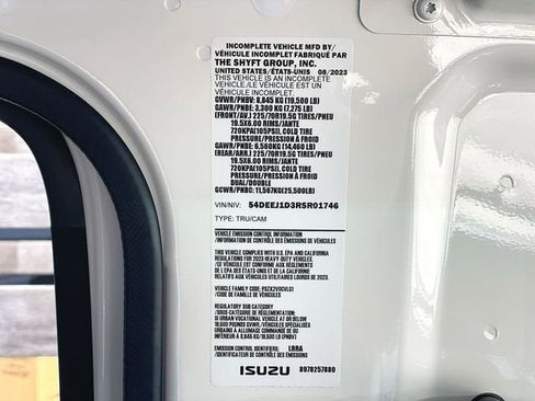 New 2024 Chevrolet Low Cab Forward 5500XG image 21