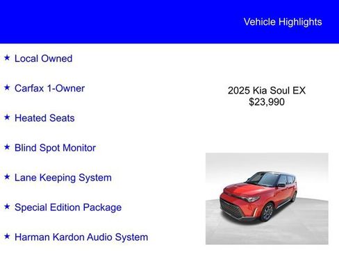 Used 2025 Kia Soul EX image 2
