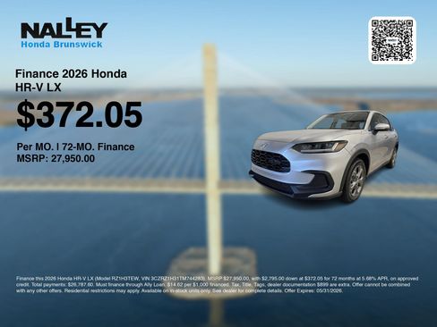 New 2026 Honda HR-V LX image 7
