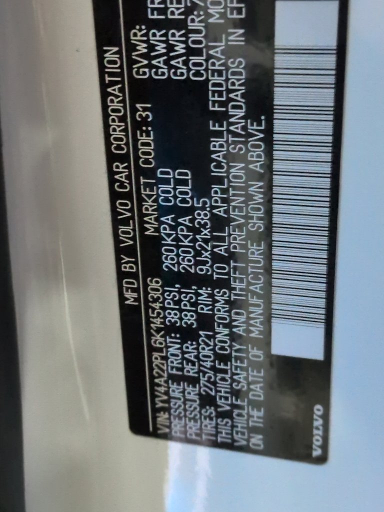 Used 2019 Volvo XC90 T6 Inscription w/ Luxury Package AWD/4WD image 13