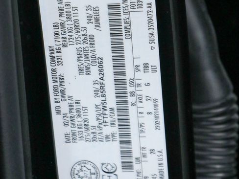 Used 2024 Ford F150 Lariat w/ Equipment Group 502A High AWD/4WD image 35