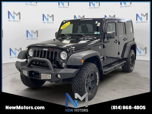 Used 2017 Jeep Wrangler Unlimited Sport w/ Connectivity Group AWD/4WD image 1