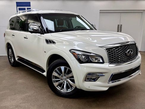 Used 2016 INFINITI QX80 4WD w/ Signature Edition Package image 25