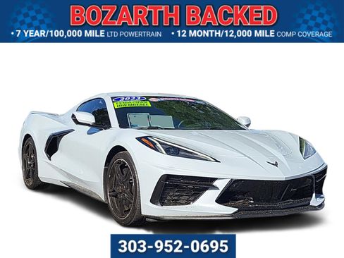 Used 2023 Chevrolet Corvette Stingray Premium Cpe w/ Z51 Performance Package RWD image 1