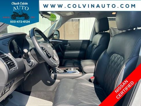 Certified 2023 Nissan Armada Platinum w/ Captain's Chairs Package AWD/4WD image 16