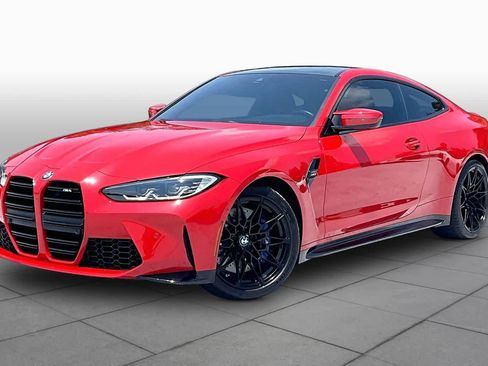 Used 2021 BMW M4 Coupe w/ Parking Assistance Package RWD image 1