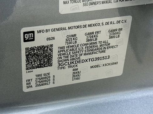 New 2026 Chevrolet Silverado 1500 LT w/ Z71 Off-Road Package AWD/4WD image 33