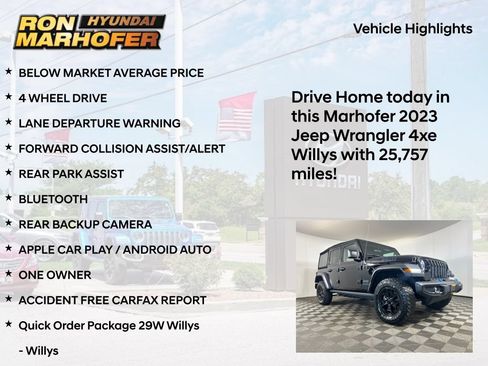 Used 2023 Jeep Wrangler Unlimited w/ Cold Weather Group AWD/4WD image 15
