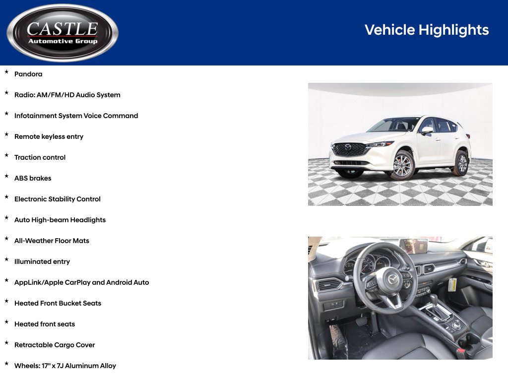 Used 2025 MAZDA CX-5 AWD 2.5 S w/ Select Package image 4