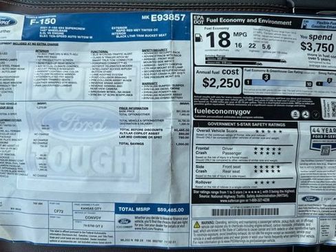 Certified 2021 Ford F150 Lariat AWD/4WD image 28