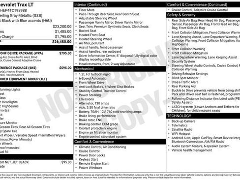 New 2026 Chevrolet Trax LT w/ Driver Confidence Package FWD image 6