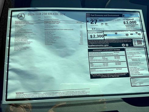 Certified 2026 Mercedes-Benz GLB 250 4MATIC image 26