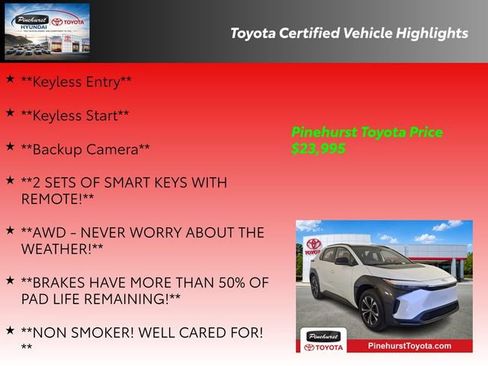 Used 2024 Toyota bZ4X AWD image 36