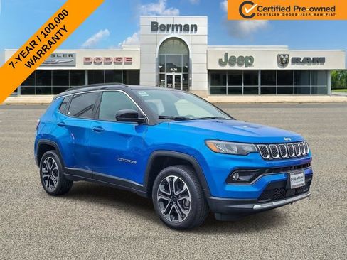Certified 2024 Jeep Compass Limited AWD/4WD image 1