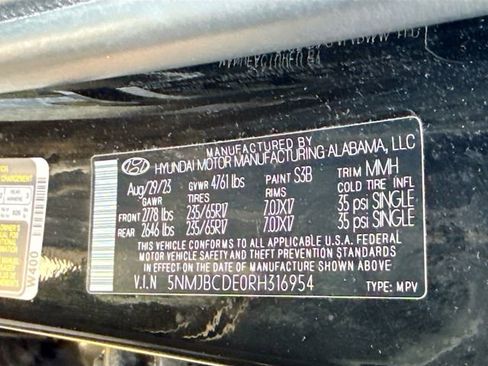 Certified 2024 Hyundai Tucson SEL AWD/4WD image 12