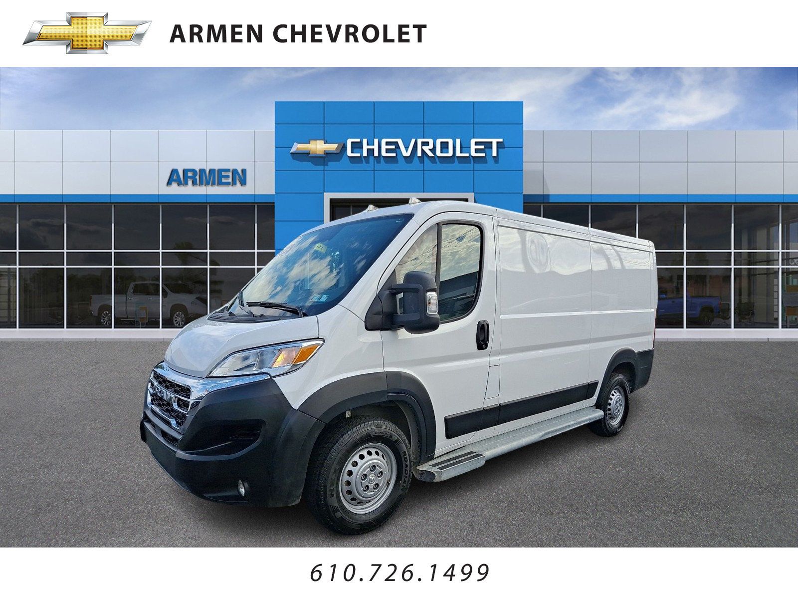 Used 2025 RAM ProMaster 2500 w/ U-Haul Equipment Group FWD image 1
