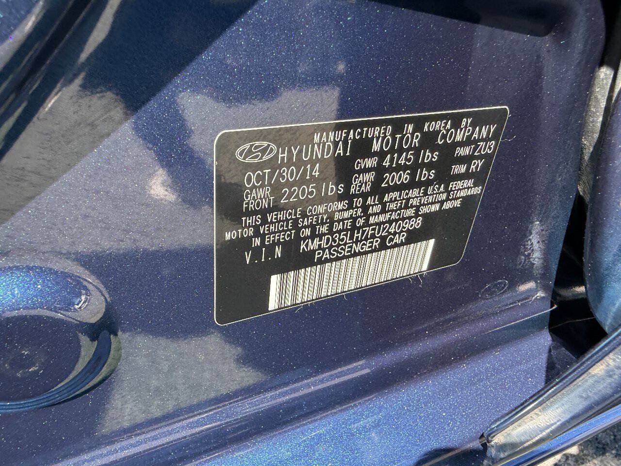 Used 2015 Hyundai Elantra GT w/ Option Group 02 FWD image 25